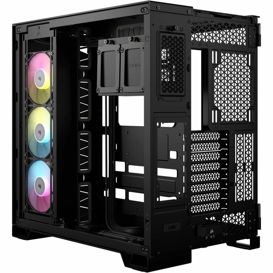 Corsair iCUE LINK 6500X RGB Mid-Tower ATX Dual Chamber PC Case - Black CC-9011269-WW