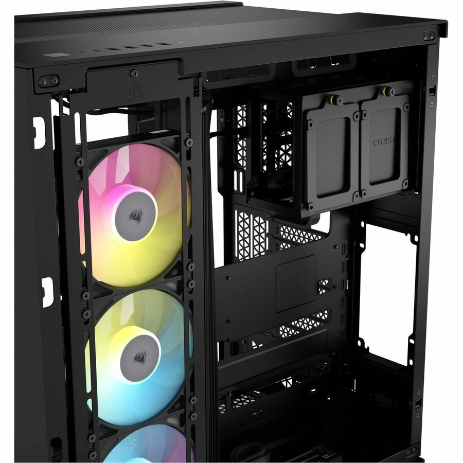 Corsair iCUE LINK 6500X RGB Mid-Tower ATX Dual Chamber PC Case - Black CC-9011269-WW