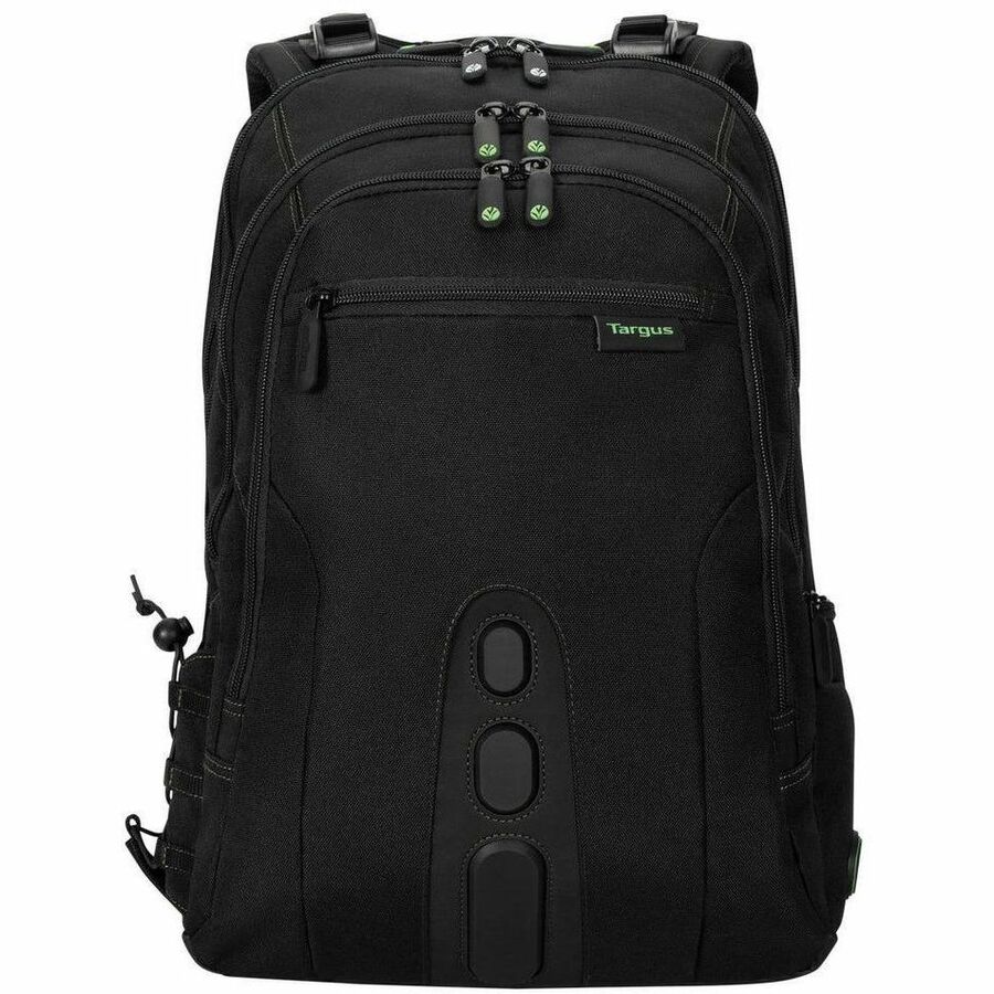 Targus Spruce EcoSmart TBB013US Carrying Case (Backpack) for 15.6" to 16" Notebook - Black/Green - TAA Compliant TBB013US