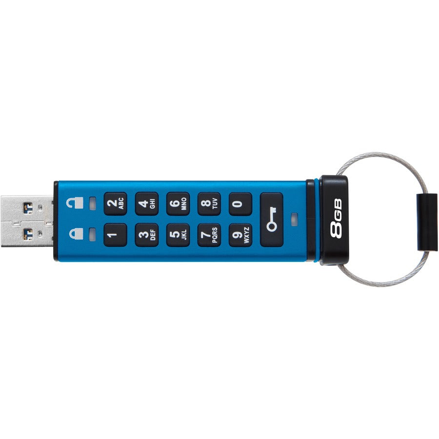 IronKey Keypad 200 8GB USB 3.2 (Gen 1) Type A Flash Drive IKKP200/8GB