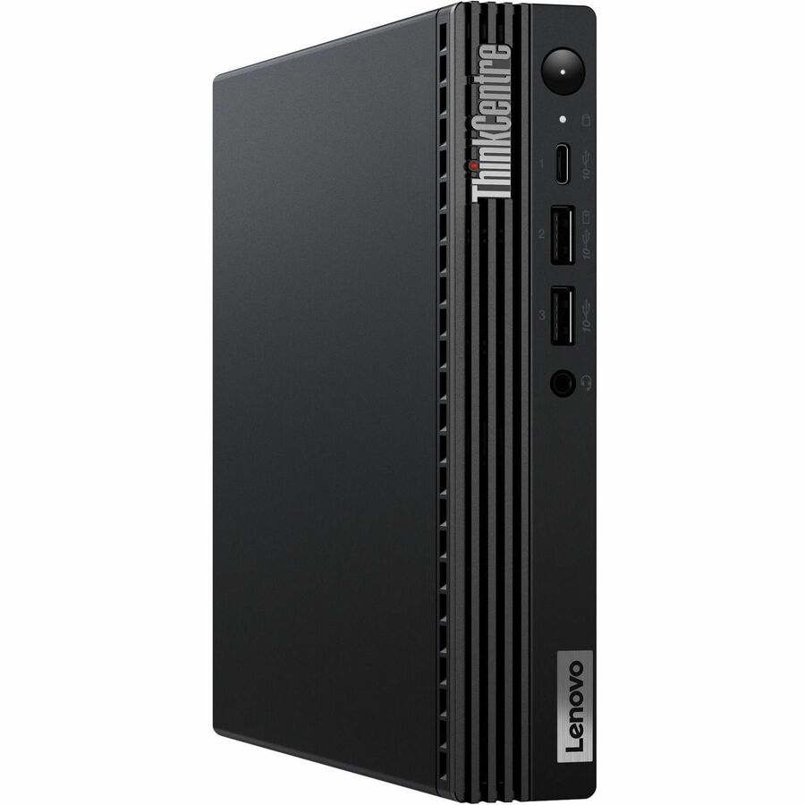 Lenovo ThinkCentre M80q Gen 3 11U10054US Desktop Computer - Intel Core i5 12th Gen i5-12500T - vPro Technology - 16 GB - 256 GB SSD - Tiny - Black 11U10054US