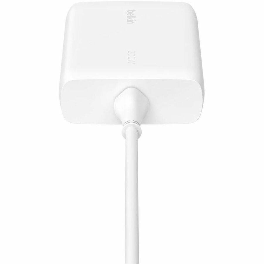 Belkin BoostCharge Pro 200W 4-Port USB-C GaN Charger WCH015DQWH