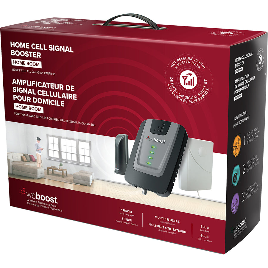 WeBoost Home Room 652120Cellular Phone Signal Booster 652120