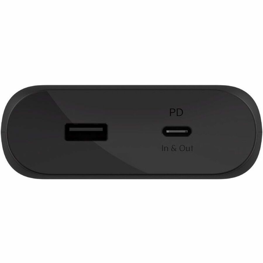 Belkin 30W USB-C 2-Port Power Bank - 20k mAh - 1xUSB-C (30W), 1xUSB-A (12W) - Portable Charger - Black BPB002BTBK