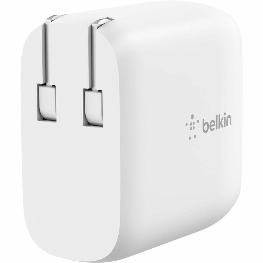 Belkin BoostCharge Dual USB-C Power Delivery Wall Charger 40W - Power Adapter WCB006DQWH