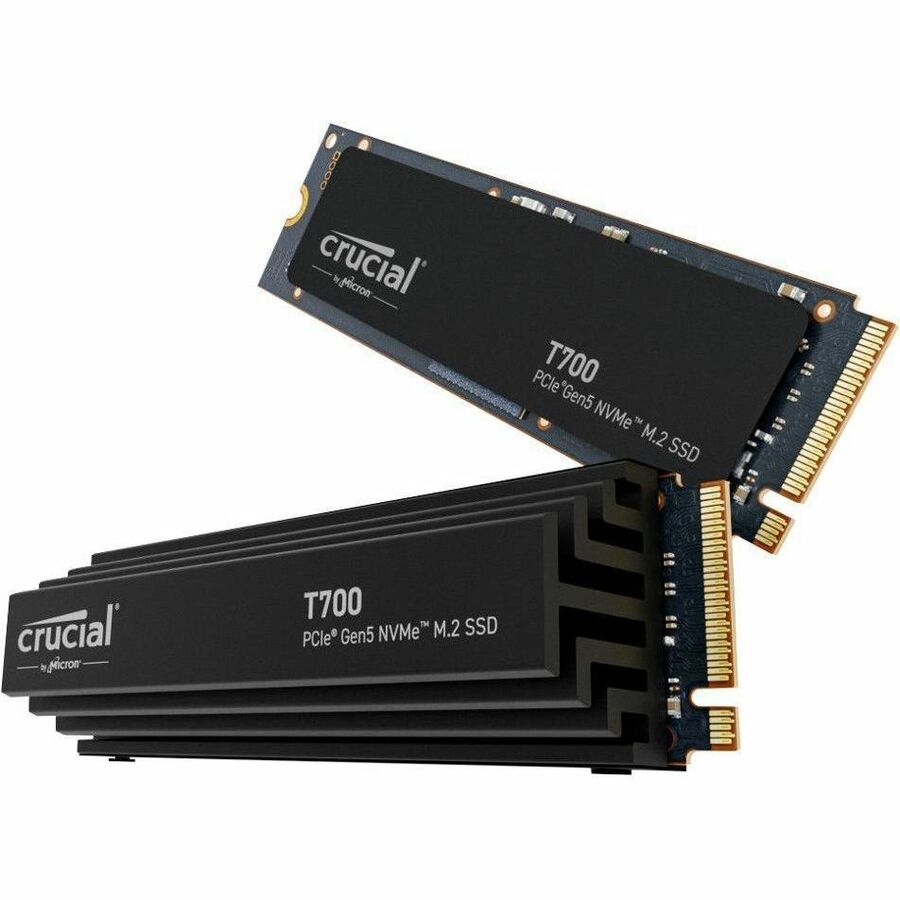 Crucial T700 1 TB Solid State Drive - M.2 2280 Internal - PCI Express NVMe (PCI Express NVMe 5.0 x4) CT1000T700SSD5