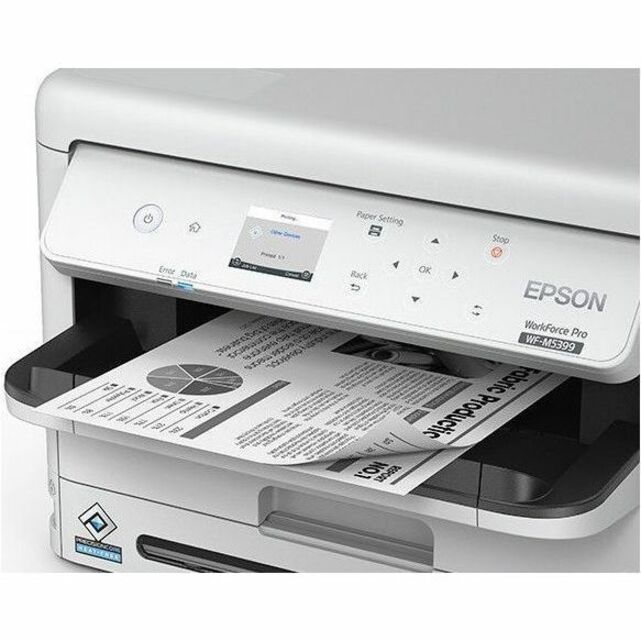 Epson WorkForce Pro WF-M5399 Desktop Inkjet Printer - Monochrome C11CK77201