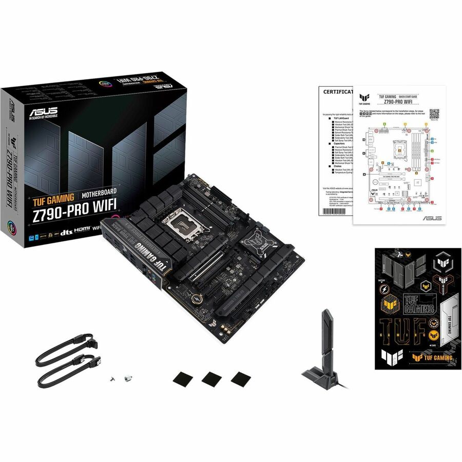 TUF GAMING Z790-PRO WIFI Gaming Desktop Motherboard - Intel Z790 Chipset - Socket LGA-1700 - ATX TUF GAMING Z790-PRO WIFI