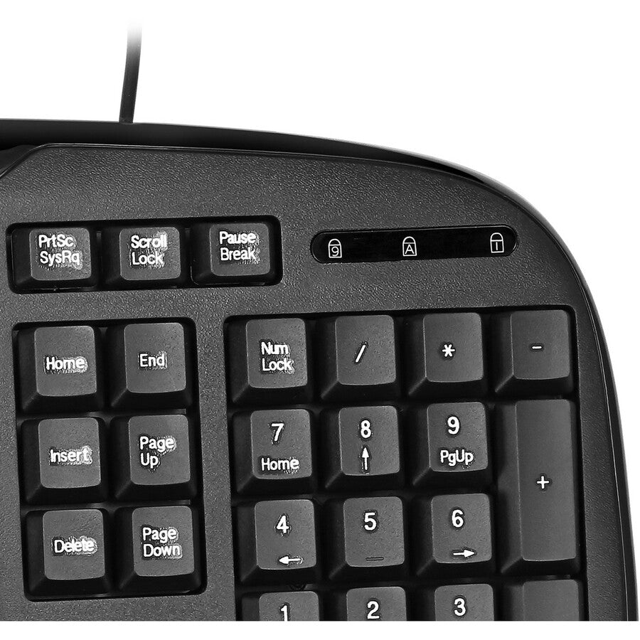 Adesso EasyTouch AKB-133CB Desktop USB Multimedia Keyboard and Mouse Combo AKB-133CB