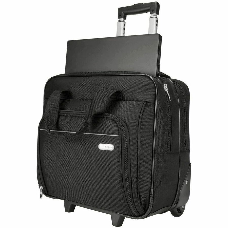 Targus Metro TBR003US Carrying Case (Roller) for 15.4" to 16" Notebook - Black - TAA Compliant TBR003US