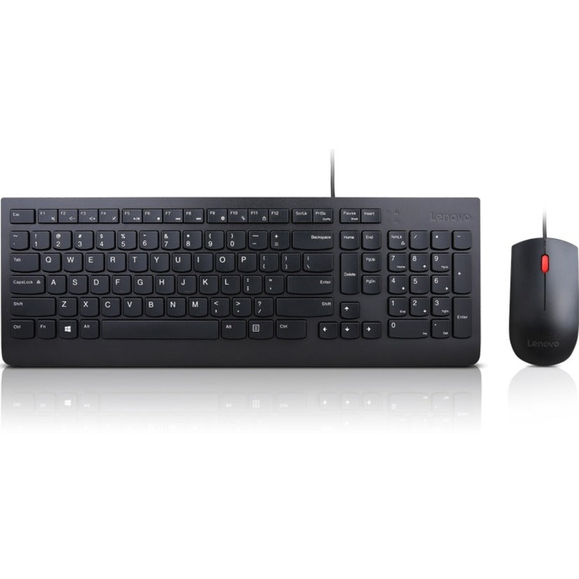 Lenovo Essential Wired Keyboard and Mouse Combo - US English 4X30L79883