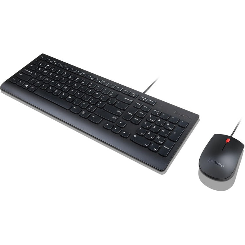 Lenovo Essential Wired Keyboard and Mouse Combo - US English 4X30L79883