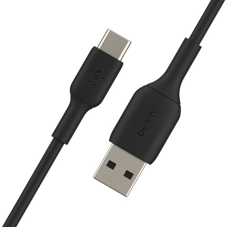 Belkin BoostCharge USB-C to USB-A Cable (1 meter / 3.3 foot, Black) CAB001BT1MBK