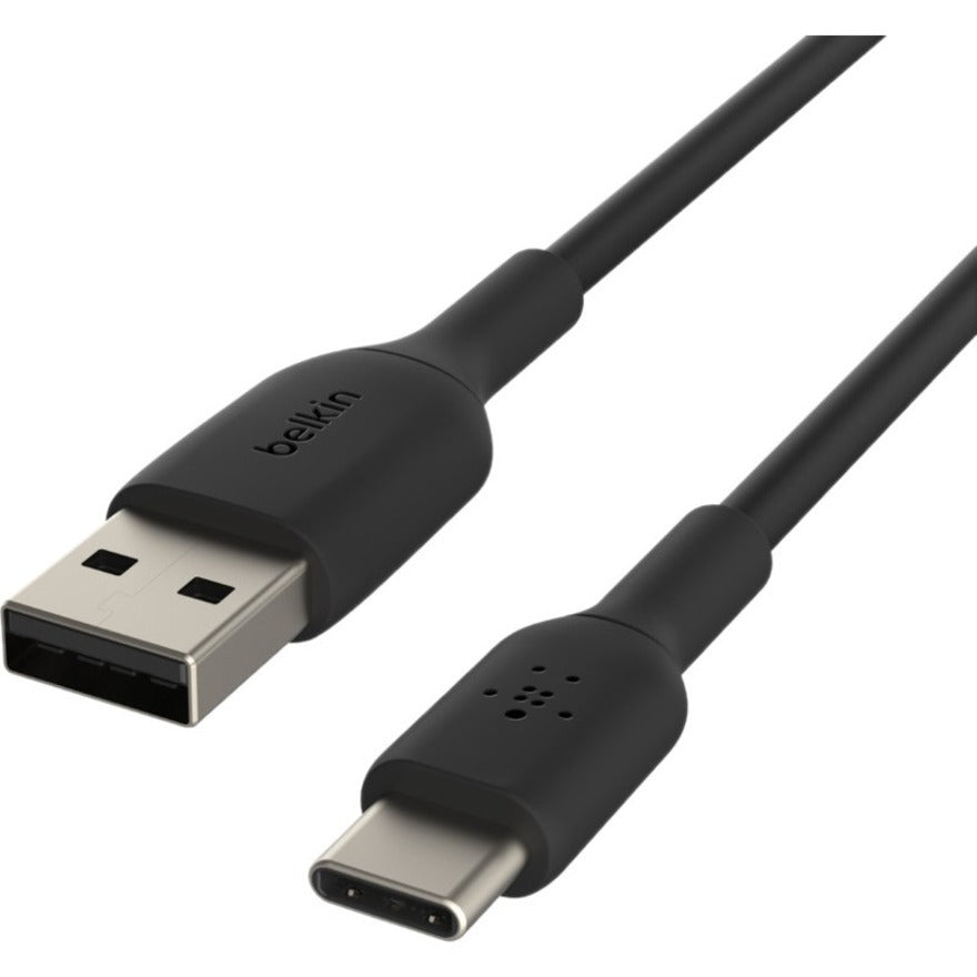 Belkin BoostCharge USB-C to USB-A Cable (1 meter / 3.3 foot, Black) CAB001BT1MBK