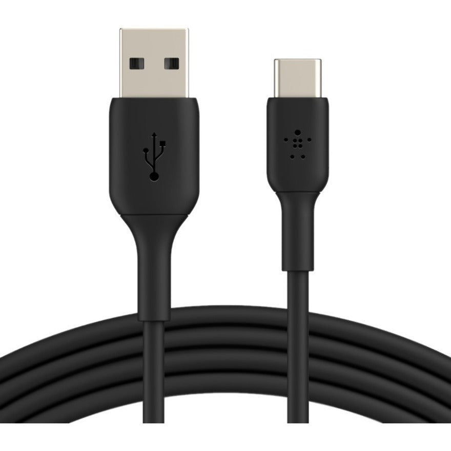 Belkin BoostCharge USB-C to USB-A Cable (1 meter / 3.3 foot, Black) CAB001BT1MBK