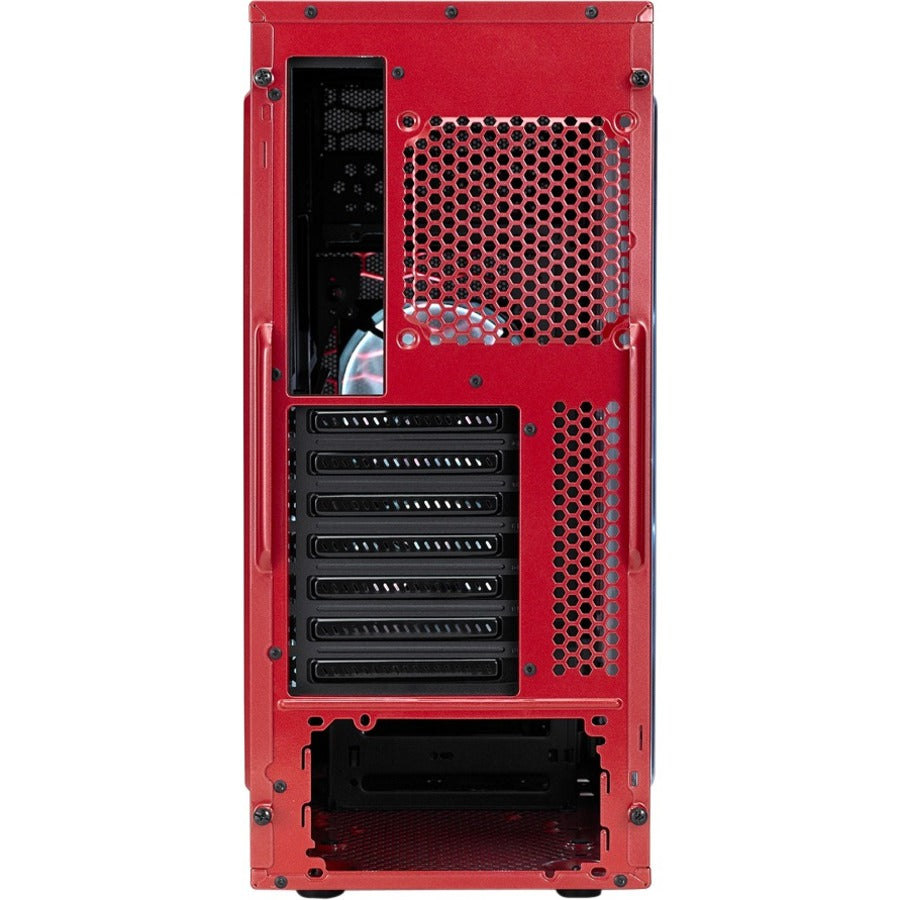 Fractal Design Focus G Computer Case with Windowed Side Panel FD-CA-FOCUS-RD-W