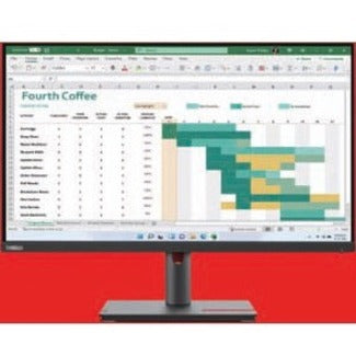 Lenovo ThinkVision T27h-30 27" Class WQHD LCD Monitor - 16:9 - Raven Black 63A3GAR1US