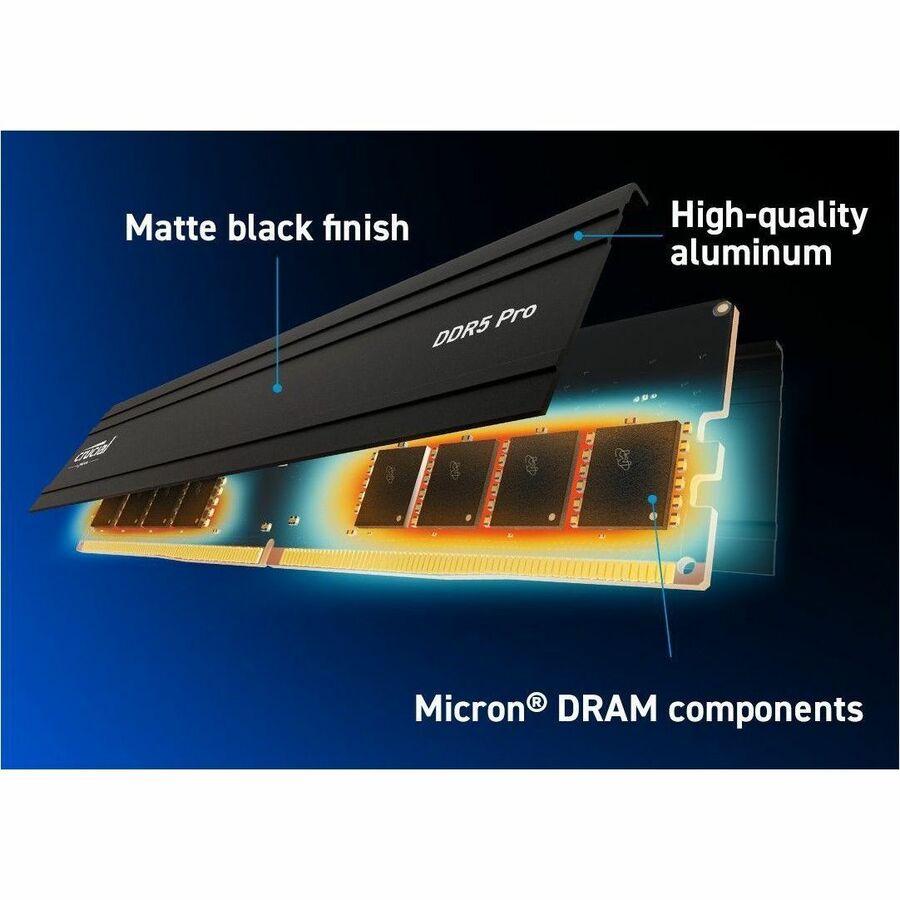 Crucial PRO 16GB DDR5 SDRAM Memory Module CP16G60C48U5