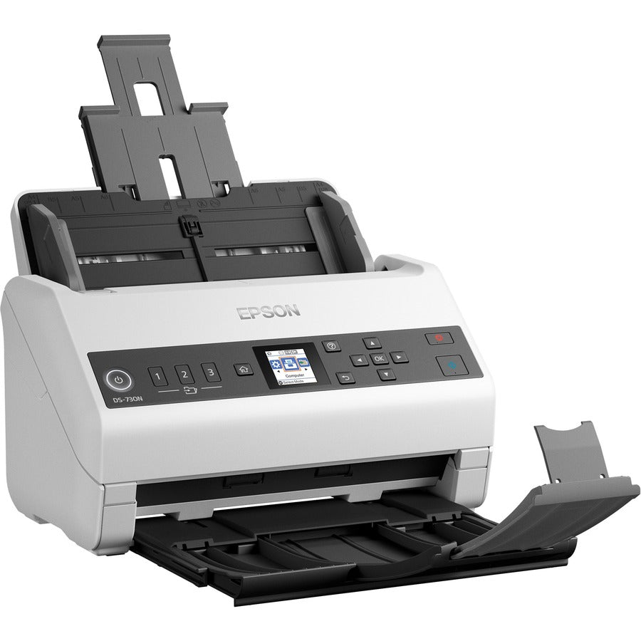 Epson DS-730N Sheetfed Scanner - 600 dpi Optical B11B259201