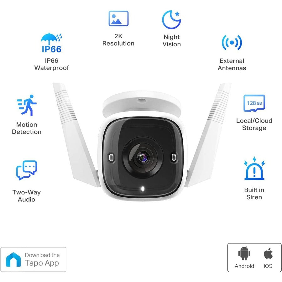 Tapo TAPO C310 3 Megapixel HD Network Camera TAPO C310