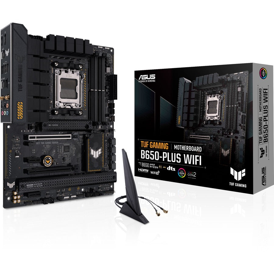 TUF GAMING B650-PLUS WIFI Gaming Desktop Motherboard - AMD B650 Chipset - Socket AM5 - ATX TUF GAMING B650-PLUS WIFI