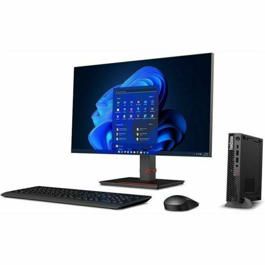 Lenovo ThinkStation P3 30H00013US Workstation - 1 x Intel Core i7 13th Gen i7-13700T - 16 GB - 512 GB SSD - Tiny - Black 30H00013US