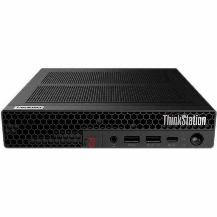 Lenovo ThinkStation P3 30H00013US Workstation - 1 x Intel Core i7 13th Gen i7-13700T - 16 GB - 512 GB SSD - Tiny - Black 30H00013US