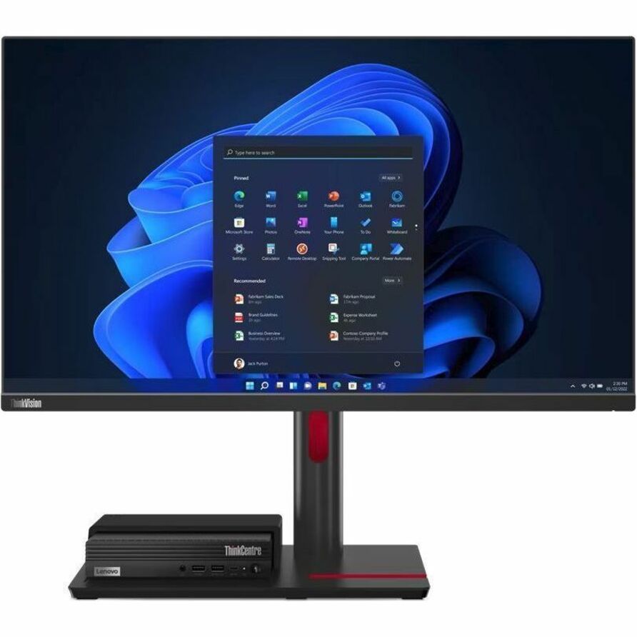 Lenovo ThinkCentre M80q Gen 4 12E90001US Desktop Computer - Intel Core i5 13th Gen i5-13500T - vPro Technology - 16 GB - 256 GB SSD - Tiny - Black 12E90001US