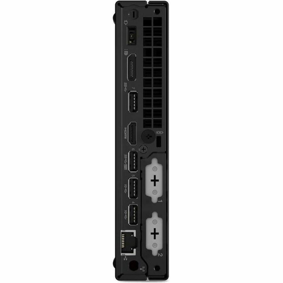 Lenovo ThinkCentre M80q Gen 4 12E90001US Desktop Computer - Intel Core i5 13th Gen i5-13500T - vPro Technology - 16 GB - 256 GB SSD - Tiny - Black 12E90001US