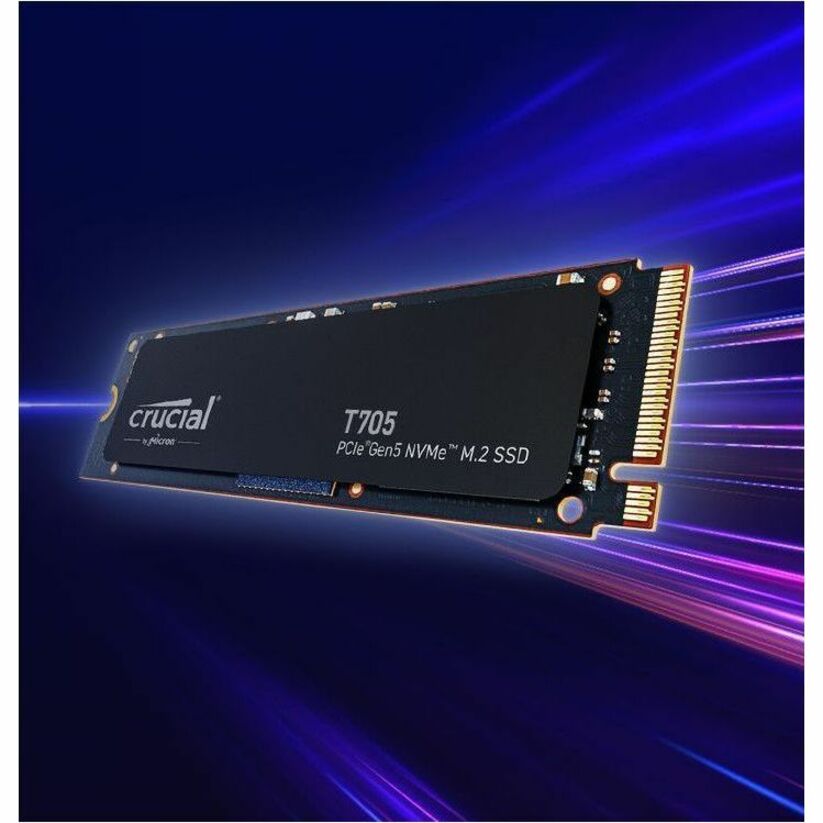 Crucial T705 4 TB Solid State Drive - M.2 2280 Internal - PCI Express NVMe (PCI Express NVMe 5.0 x4) CT4000T705SSD3