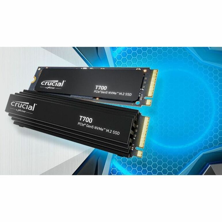 Crucial T700 4 TB Solid State Drive - M.2 2280 Internal - PCI Express NVMe (PCI Express NVMe 5.0 x4) CT4000T700SSD3