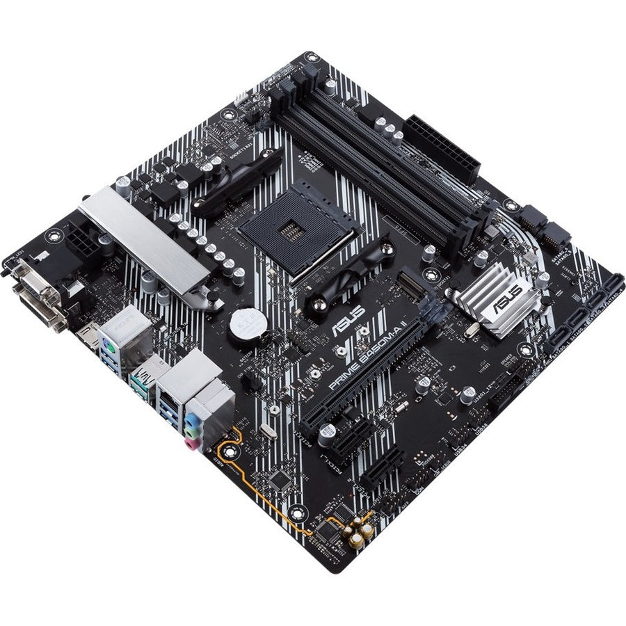 Asus Prime B450M-A II Desktop Motherboard - AMD B450 Chipset - Socket AM4 - Micro ATX PRIME B450M-A II