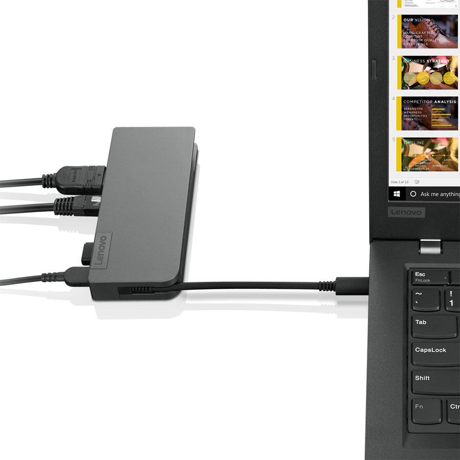 Lenovo Powered USB-C Travel Hub 4X90S92381