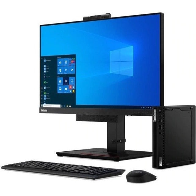 Lenovo ThinkCentre M80q 11U1000YUS Desktop Computer - Intel Core i7 12th Gen i7-12700T - 16 GB - 512 GB SSD 11U1000YUS