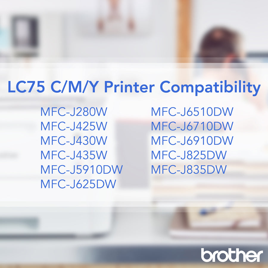 Brother LC753PKS Original Ink Cartridge LC753PKS