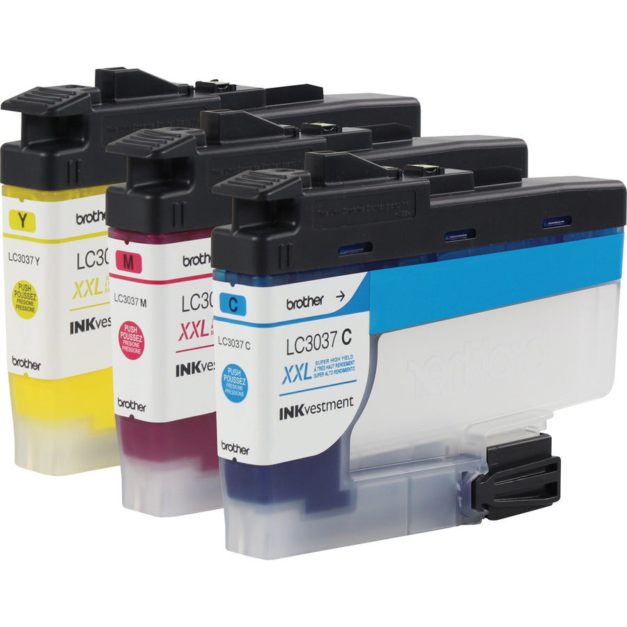 Brother LC30373PKS Original Inkjet Ink Cartridge - Cyan, Magenta, Yellow - 3 Pack LC30373PKS