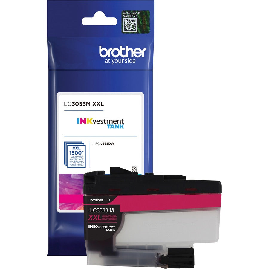 Brother INKvestment LC3033MS Original Inkjet Ink Cartridge - Magenta - 1 Each LC3033MS