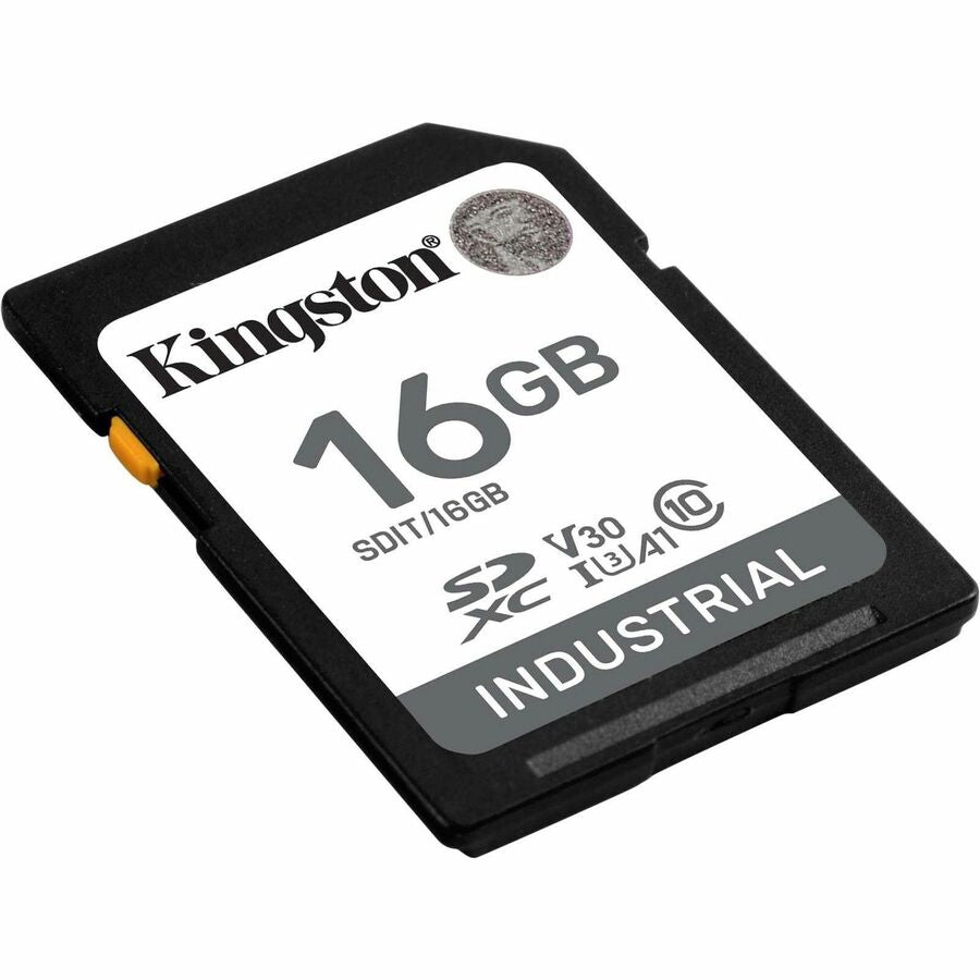 Kingston Industrial 16 GB Class 10/UHS-I (U3) V30 SDHC - 1 Pack SDIT/16GB