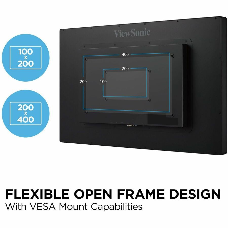 ViewSonic TD3207 32" Class Open-frame LED Touchscreen Monitor - 16:9 - 5 ms TD3207