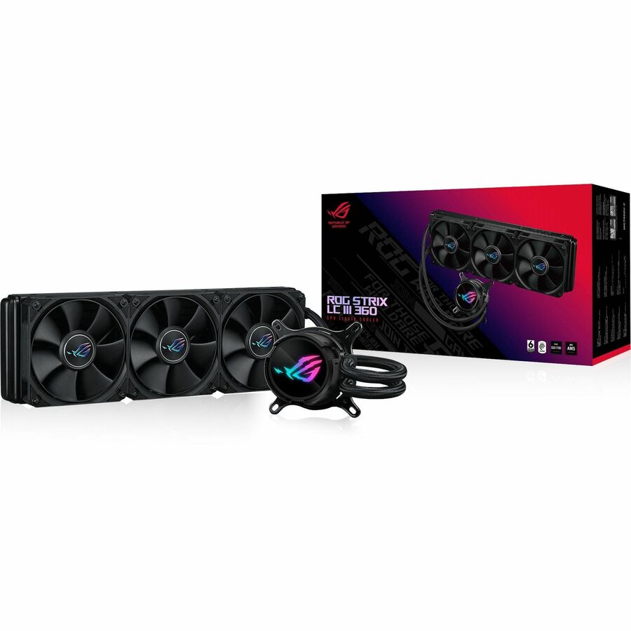 Asus ROG STRIX LC III 360 Cooling Fan/Radiator/Water Block/Pump - 1 Pack ROG STRIX LC III 360