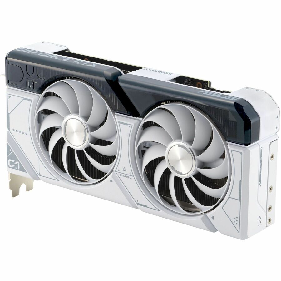 Asus NVIDIA GeForce RTX 4070 SUPER Graphic Card - 12 GB GDDR6X DUAL-RTX4070S-12G-WHITE