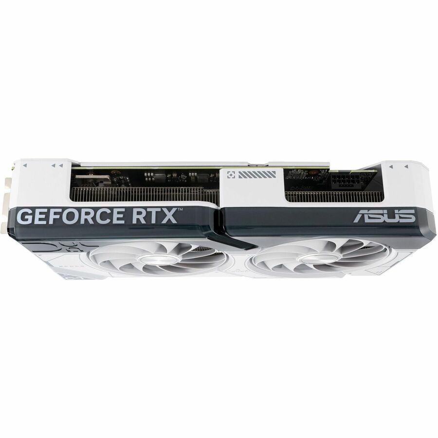 Asus NVIDIA GeForce RTX 4070 SUPER Graphic Card - 12 GB GDDR6X DUAL-RTX4070S-12G-WHITE