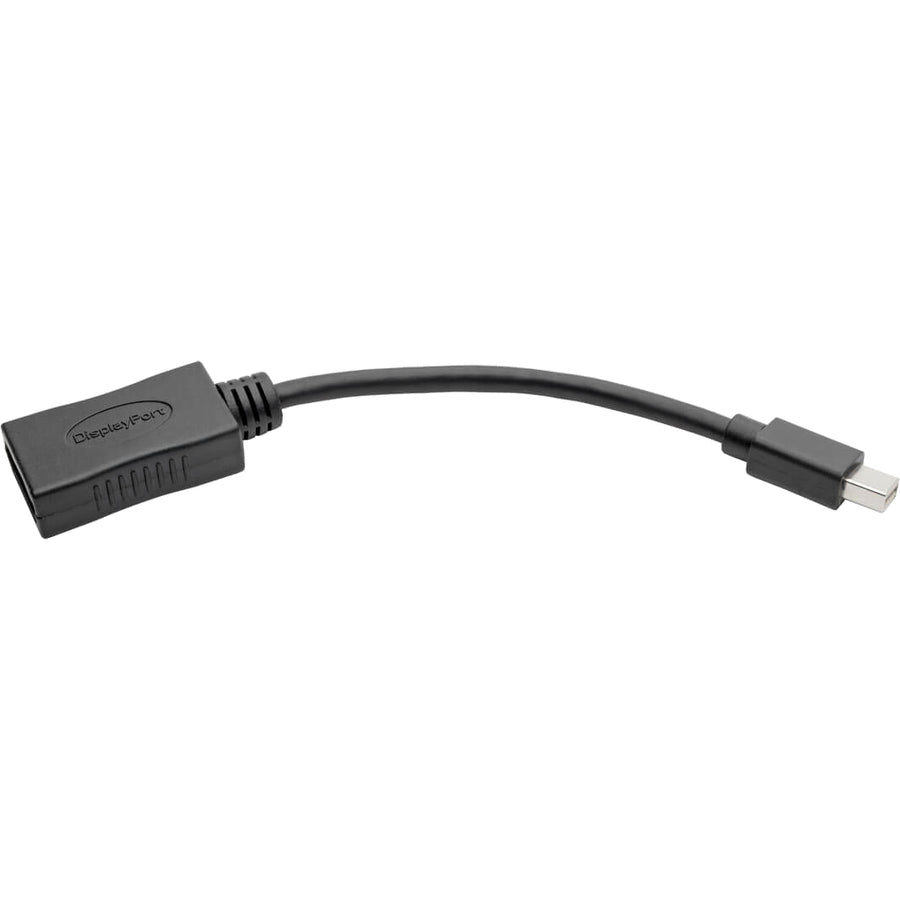 Tripp Lite series Mini DisplayPort to DisplayPort Adapter-4K x 2K @ 60 Hz, Keyspan, Black, 6 in. P139-06N-DP4K6B