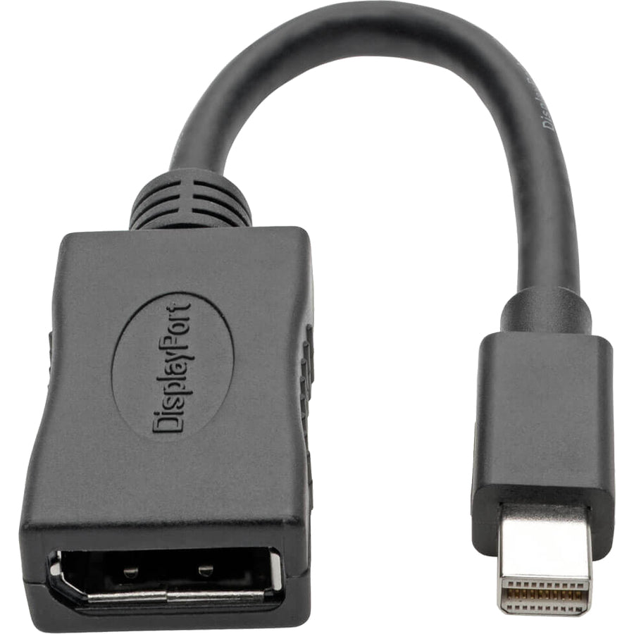 Tripp Lite series Mini DisplayPort to DisplayPort Adapter-4K x 2K @ 60 Hz, Keyspan, Black, 6 in. P139-06N-DP4K6B