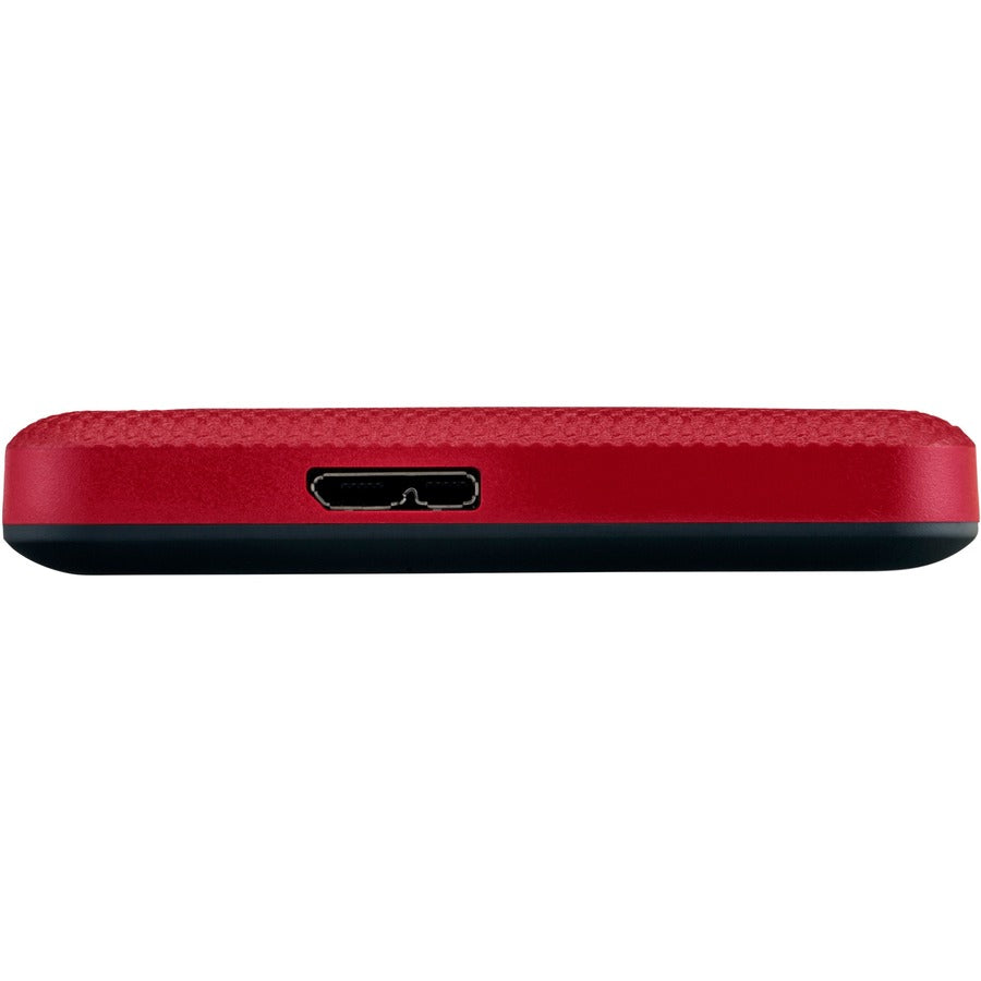 Toshiba Canvio Advance HDTCA20XR3AA 2 TB Portable Hard Drive - External - Red HDTCA20XR3AA