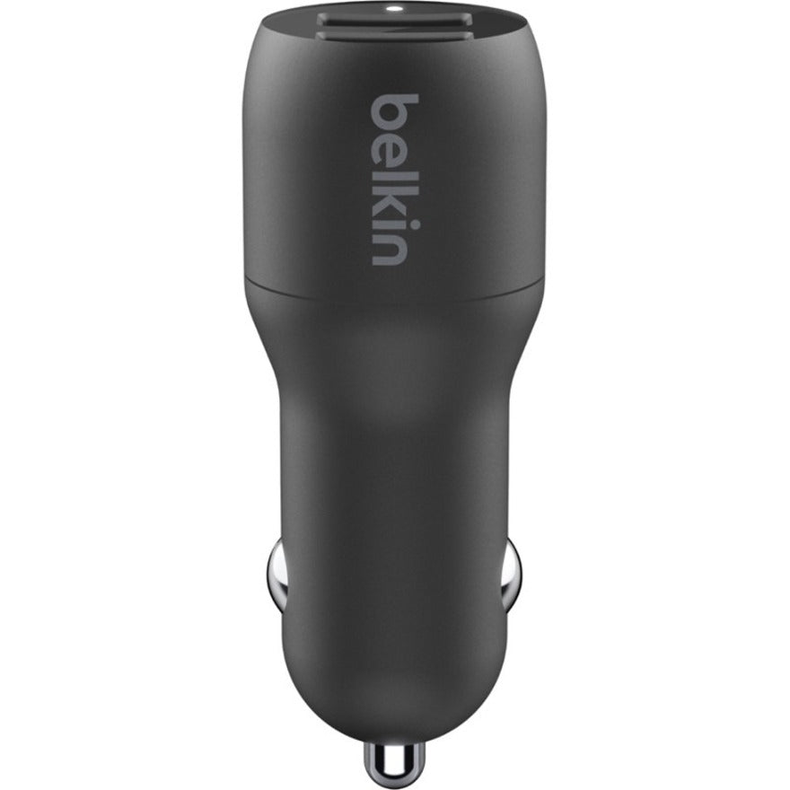 Belkin BoostCharge Dual USB-A Car Charger 24W CCB001BTBK