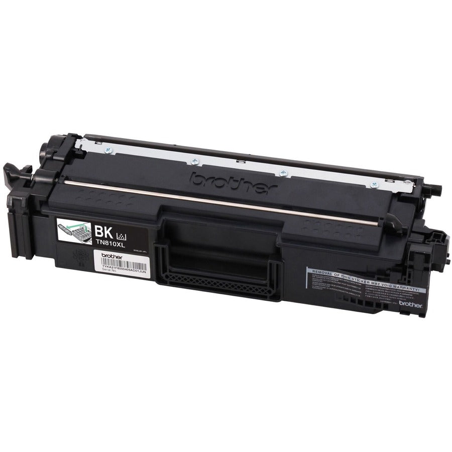 Brother TN810XLBK Original High Yield Laser Toner Cartridge - Black - 1 Each TN810XLBK