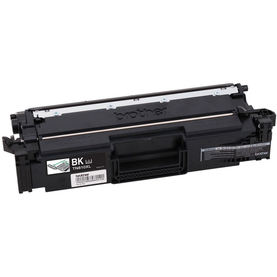 Brother TN810XLBK Original High Yield Laser Toner Cartridge - Black - 1 Each TN810XLBK