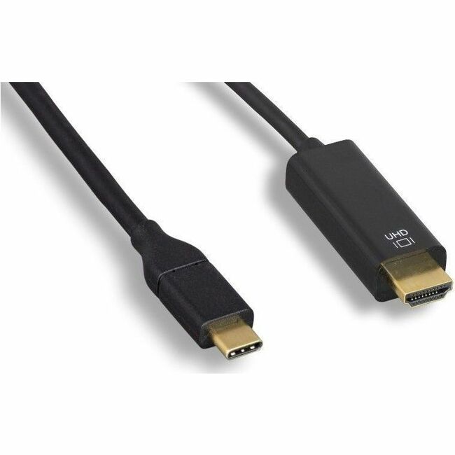 Axiom USB-C Male to HDMI Male Adapter Cable - Black - 6ft USBCMHDMIMK06-AX