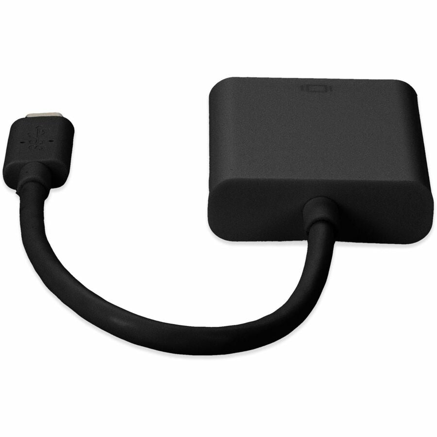 AddOn 20cm (8in) USB 3.1 Type (C) Male to HDMI Female Black Adapter Cable USBC2HDMI